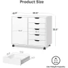 Cucrella Drawer Home Office Cabinet Drawer Trolley - Image 3