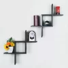 Criss Cross Kids Bedroom Organizer Floating Shelve Decor (Set of 2) - Image 2