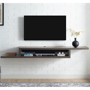 Compact Wall TV Shelf (48)