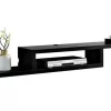 Tv console Brown Large shelves - Image 2