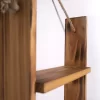 Trilateral Living Lounge Drawing Room Floating Organizer Shelve Decor - Image 2