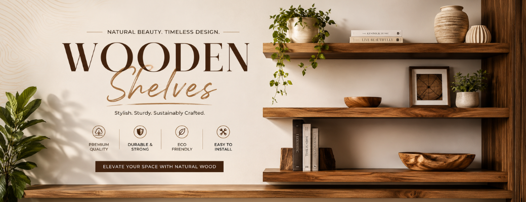 Wooden Shelves
